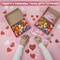 4E's Novelty 24 Pack Valentines Cards with Popping Eye Animals, Pop Out Eyes Squeeze Toy Keychain with Cards, Popping Eyes Valentines for Kids Classroom, Keychain Valentine for Kids Party Favors Bulk